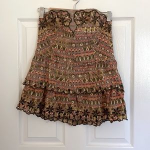 Anthropologie tube top, perfect for summer!